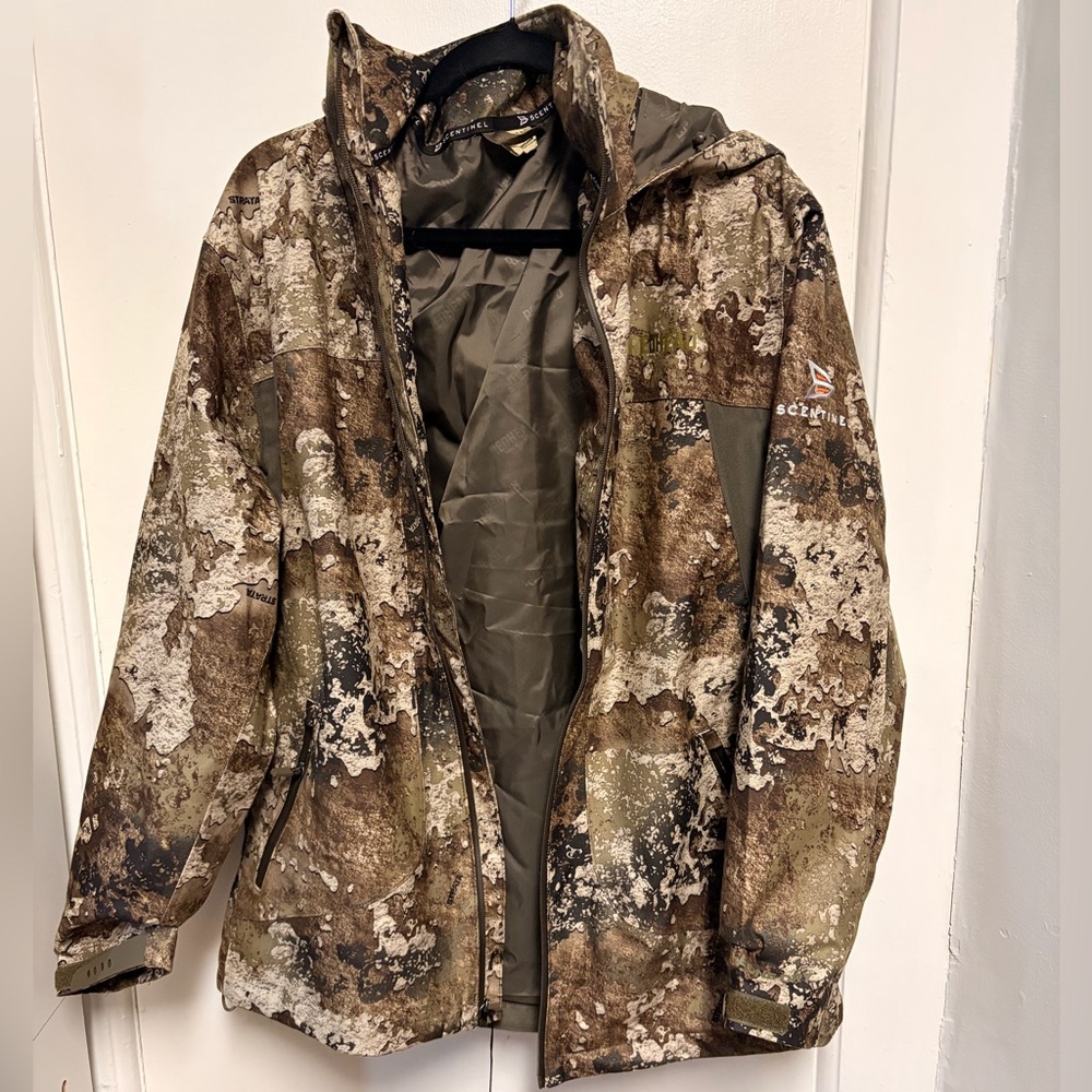 RedHead Men's Brown Camouflage waterproof Jacket